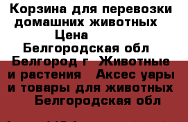 Корзина для перевозки домашних животных › Цена ­ 230 - Белгородская обл., Белгород г. Животные и растения » Аксесcуары и товары для животных   . Белгородская обл.